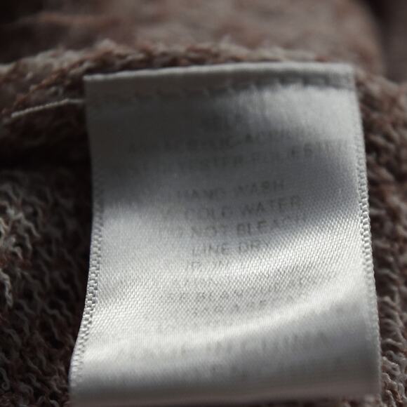 Listicle Women's Sz M Blush Brown Horseshoe Print Pullover Sweater Acrylic Blend - Picture 10 of 11